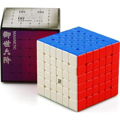 QiYi MoYu YJ YuXin 6x6x6 Magic Cube Professional Game Puzzle Fun Smooth Rotation Speed Toy Children Education Cubo Magico Gift