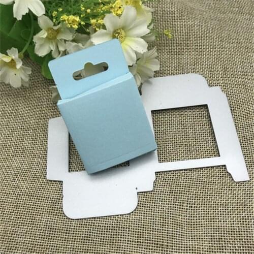 Small square candy box Metal Cutting Dies Stencils For DIY Scrapbooking Decorative Embossing Handcraft Die Cutting Template