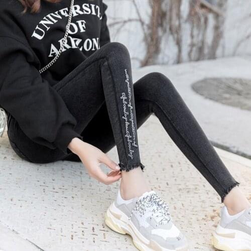 Fashion Korean Womens Leggings Sexy Casua Legging Type Cool Warmer Fit Most Sizes Trousers Womans Leggings