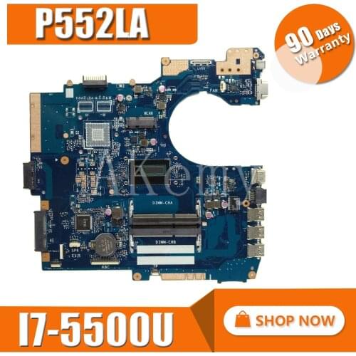 NEW! For Asus P552Lj P552LA P552L PRO552L PRO552LJ Original Mainboard Laptop Motherboard 100% test ok W/ i7-5500U SR23W