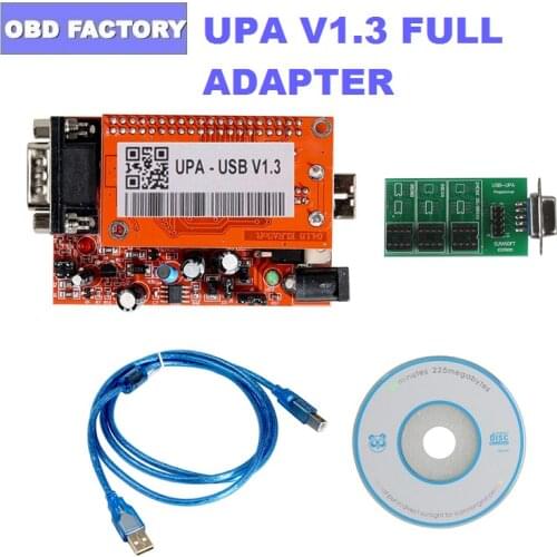 New UPA USB Programmer V1.3 UPA USB Full Adapters UPA Chip Tuning Tools ECU Programmer Serial Programmer UPA USB Programmer