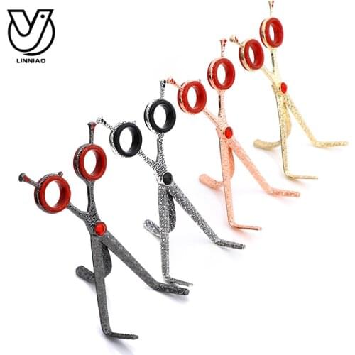 Hair Scissor Zinc Alloy Mobile Phone Holder Is Suitable For Hairdresser Scissors Professional Scheren Friseur