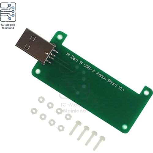 For Raspberry Pi 1.3/W Bad USB Converter Expansion Board for Raspberry Pi Zero USB-A Addon Expansion Board V1.1 for Arduino