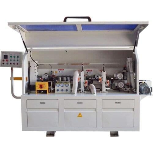 Semi automatic edge banding machine woodworking furniture industry edge bander