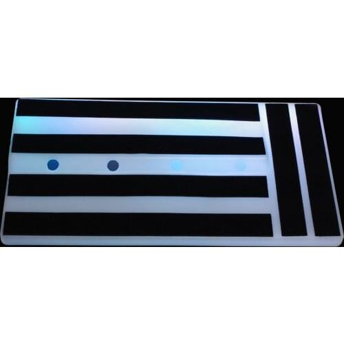 Durable Guitar Effect Pedal Board Built-in LED for Guitar w/ Light Effect