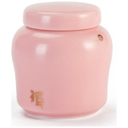 Pink Pet urn Funeral Urn Cremation Urns For Small Pet cat dog for Burial Urns At Home Or In Niche At Columbarium