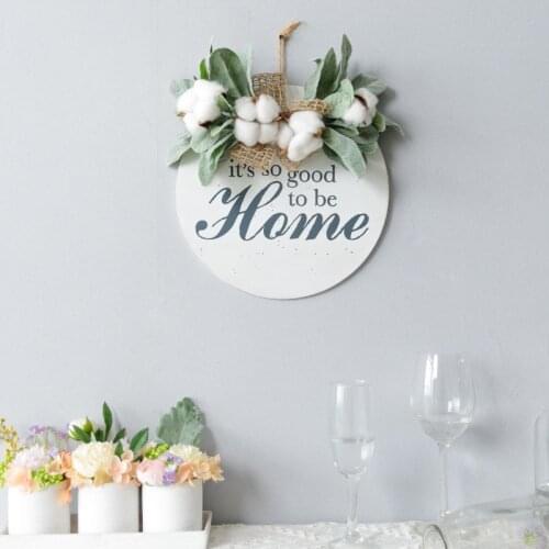 Modern Ins Porch Dry Flower Green Plant Wall Decoration Creative Nordic Door Decoration Wall Hanging Wall Shelf