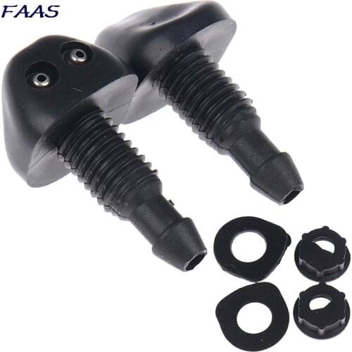 Universal 2PCS Car Auto Window Windshield Washer Spray Wiper Sprinkler Nozzle Wiper spray nozzle