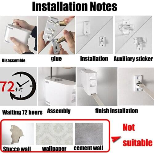 Retractable Indoor Clothesline with Hanger Hole Balcony Clothes Line Drying Rack No Drilling Required Rack Hanging Drying