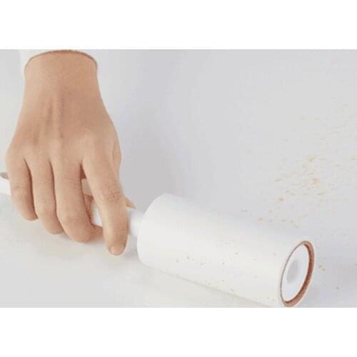 Youpin Hair Stick Set Reusable Hair Remover Cleaning Brush Dust Sticky Cleaner Sticky Lint Roller With 2Rolls Sticky Paper Free