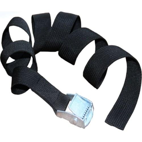 1M Buckle Tie-Down Belt Cargo Straps For Car Motorcycle Bike With Metal Buckle Tow Rope Strong Ratchet Belt dorp shipping