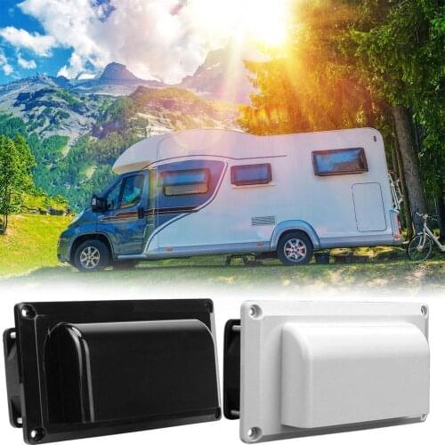 12V 25W RV Side Air Vent Fan Caravan Accessories Exhaust Camper Trailer Vent For Car Air Fans Outlet RV Ventilation Side