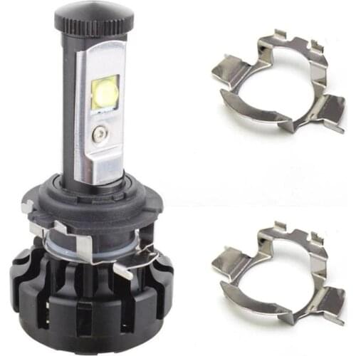 2pcs H7 LED Headlight Bulb Holders Adapters Socket for Benz BMW Audi VW