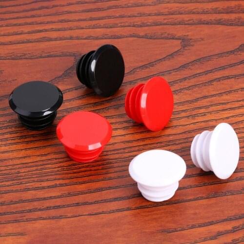 2 Stuks Fietsstuur Plug Plastic Weg Mountainbike Grips Cap Covers End Stoppers 22 Mm Diameter Fietsen Accessoires 3x2x1.5cm