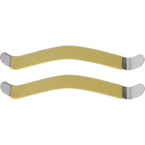 2pcs String Spreader Guitar String Blowing Knife Metal And Rubber For Cleaning Fingerboard