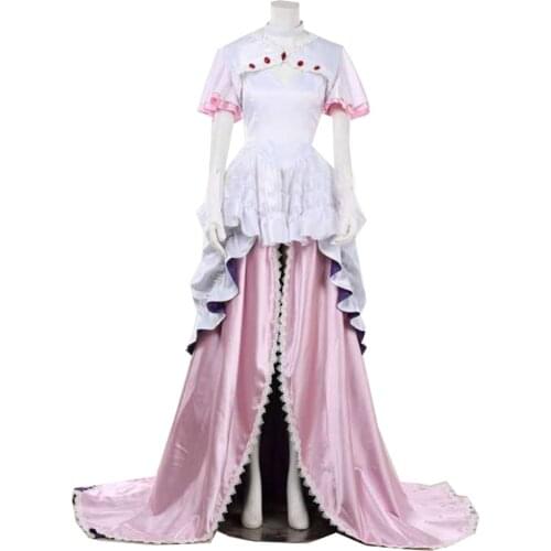 2020 Anime Puella Magi Madoka Magica Madoka Kaname Final Version Cosplay Costume withe gloves and hair accessory