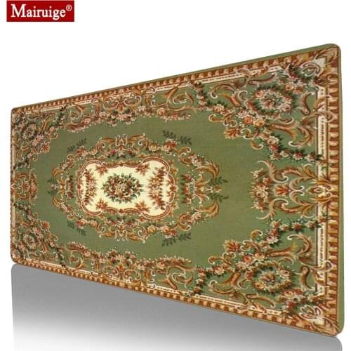 80x30mm Persian Rug Design Print Mouse Mat Full Desk Large Carpet Print Quality Custom Full Desk Joker Mouse Pad DIY Custom
