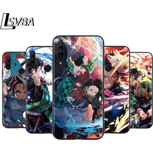 Anime Demon Slayer Kimetsu no Yaiba for Huawei Honor 30 20 10i 10 9C 9A 9S 9X 9N 9 8X 8A 8 7A 7C Pro Plus Lite Phone Case