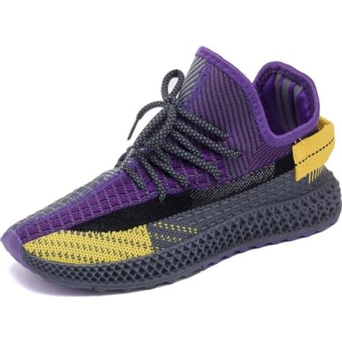 Breathable Woven Shoes Womens Spring New Style Light Anti-slip Athletic Shoes Womens Fashion Fitness Yoga Mesh Running Shoes