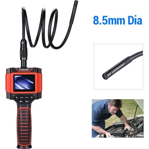 2.31" TFT Monitor Endoscope Borescope Inspection Video Camera 8.5mm 1M Snake Cable Video Camera Car Repair Inspector