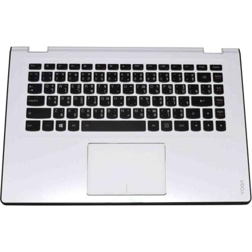 New for Lenovo Ideapad Yoga 700-14ISK 3 14" Palmrest Thai Keyboard KB Bezel