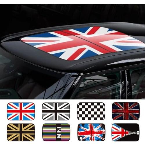 PVC Car SunRoof Skylight Stickers Car Styling For MW MINI COOPER S F55 F56 F57 F60 R55 R56 R57 R58 R59 R60 R61 JCW
