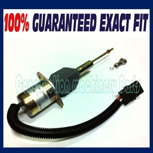 RE53507 Fuel Shutoff Solenoid For John Deere 4955 4560 4760 4960 644G Loader