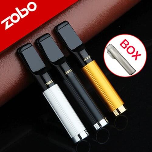 Zobo replaceable filter core cigarette holder double filtration cleaning tobacco smoking thick and thin cigarettes men women