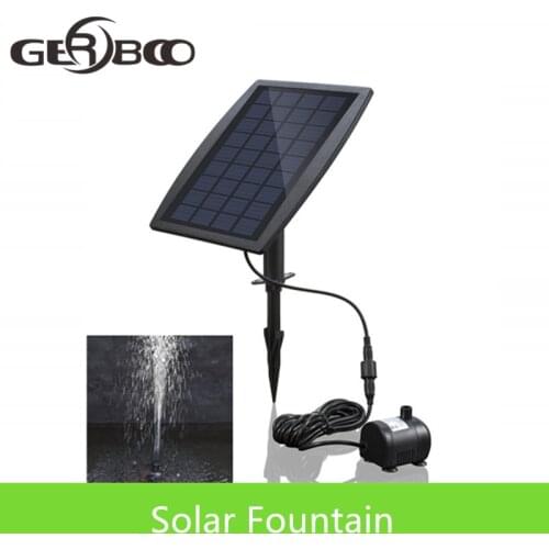 Solar Fountain Floating Water Fountain Fontaine For Home Garden Decoration Solar Fontein Pool Pond Waterfall
