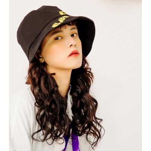 Street trend letters US version letter old fisherman hat female hip hop wind wild summer sun hat visor cap