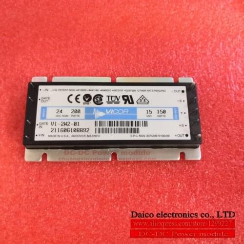 VI-2W2-01 VICOR Power module DC-DC converter module VI-2W2-01 DC24V-15V150W10A isolated power supply module