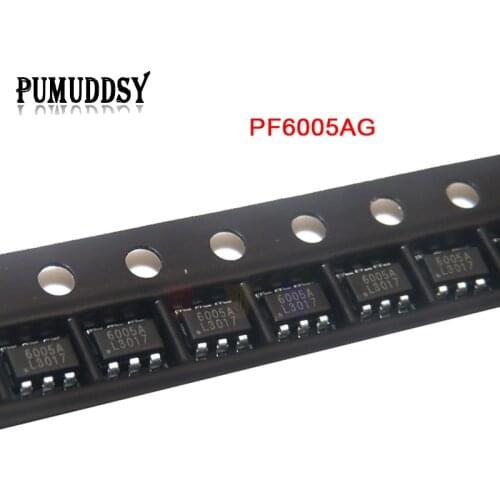 5piece)100% New PF6005AG 6005A SOT23-6 Chipset IC