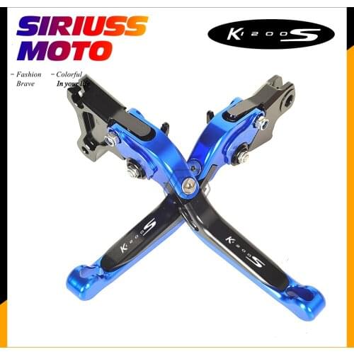 CNC Motorycle Accessories Foldable Lever Motocross Brake Clutch Levers Case for BMW K1200S K1200 S 2004-2008
