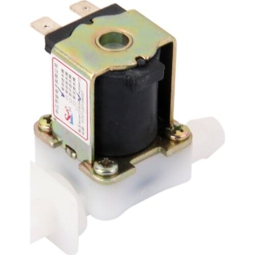 DC 24V 1cm Electric Solenoid Valve Normally Closed N/C Water Air Flow Switch