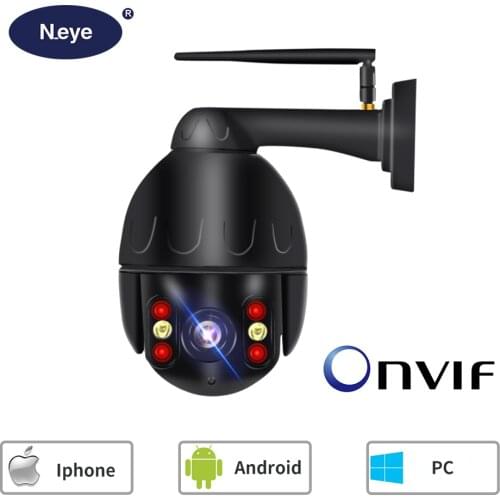 N_eye ip 1080P HD Camera with 5X Optical Zoom Outdoor waterproof camera speed Dome camera 360° cam full color night version