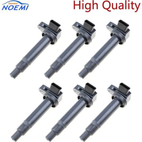 YAOPEI 6Pcs 90919-02230 Ignition Coil For Toyota Land Cruiser 100 Sequoia 2UZ-FE Tundra 4Runner LEXUS SC430 LX470 GX470 GS430