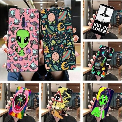 Cute Cartoon alien space Phone Case For Oppo A5 A9 2020 Reno2 z Renoace 3pro A73S A71 F11