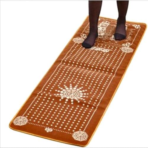 Genuine Tourmaline blanket mat foot massage pad foot pad shortfalls energy massage mat Acupoint massage promotes sleep quality