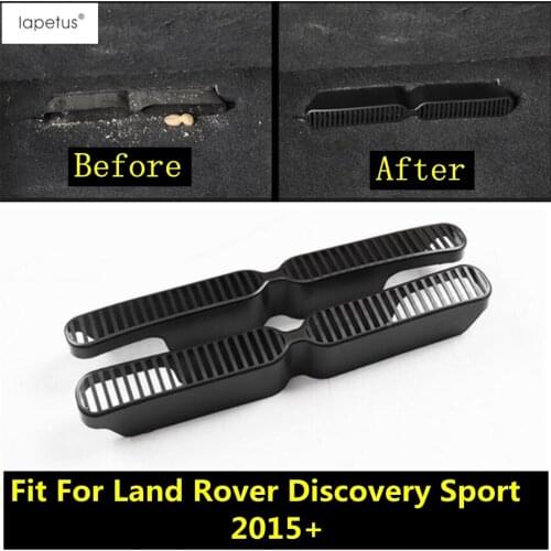 Lapetus Accessories Fit For Land Rover Discovery Sport 2015 - 2020 Under Seat AC Heater Air Conditioner Duct Outlet Vent Covers