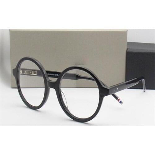 Progressive Multi-focal Lens Acetate Round Glasses Frame Unisex Optical Eyewear Brand Design See Near Far Reading Eyeglasses