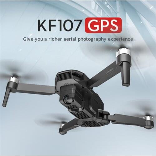 KF107 GPS RC Drone with 4K HD Dual Camera Gesture Control 25 Minutes 1.5KM 5G Wifi FPV Brushless Motor Dron VS F11 Zen K1 SG906