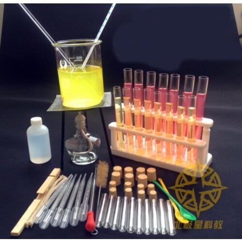 Alcohol lamp tripod stand tube rack beaker dropper chemistry experiment teaching instrument laboratory equipment