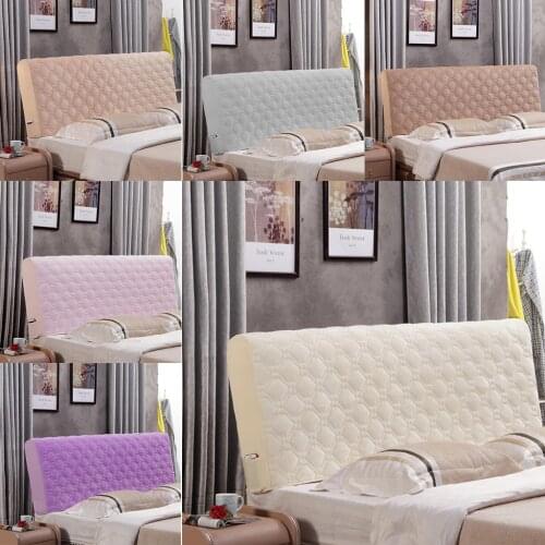 Quilted Bed Headboard Slip Cover Protector Bed Decoration 220cm King Size Bed Headboard Protector