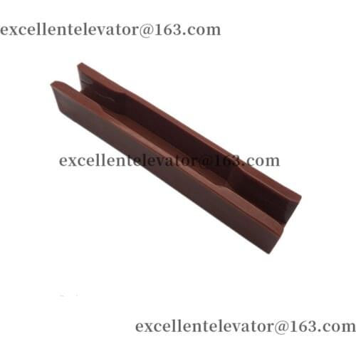 Elevator Guide Shoe Liner L230mm H40mm Groove Width 16mm use for Mitsubishi 1 Pack=10 Pieces
