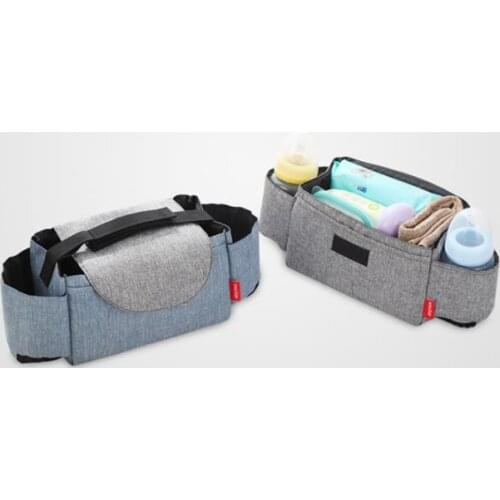 3 colors High-end Baby Stroller Organizer Fashion Mummy Maternity Nappy Bag Large Capacity Nappy Bag
