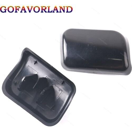 30698208 30698209 2Pcs Headlight Washer Nozzle Cover Front Bumper Left & Right Primed For Volvo XC90 2002 2003 2004 2005 2006