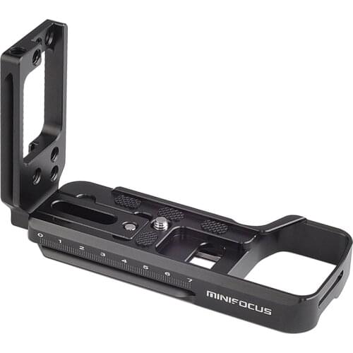 A7M III Vlog Camera Hand Grip L Plate, Quick Release Extension Bracket Handle Grip for Sony A7R III A73 A7R3 A7M3 A9 Baseplate