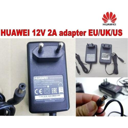 AC DC Adapter for HUAWEI 12V2A-EU/UK/US Power Supply Cord Wall Charger Cable