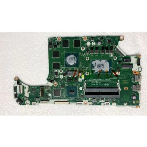 C5MMH/C7MMH LA-E911P For Acer Nitro 5 AN515-51 Motherboard i7-7700HQ N17P-G1-A1 GTX1050M Laptop Mainboard Fully tested