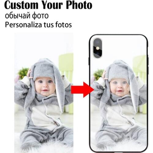 Custom Personalized DIY Image Picture Photo Phone Case Tempered Glass For Huawei P30 P20 P10 lite honor 7A 8X 9 10 mate 20 Pro